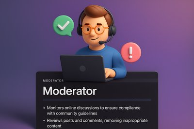 3D Design Integration for Moderators in Web Page Context