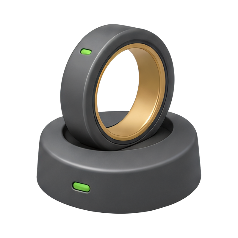 sleek biometric ring charger