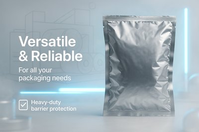 Product Packaging Mockup Featuring Versatile and Reliable Design