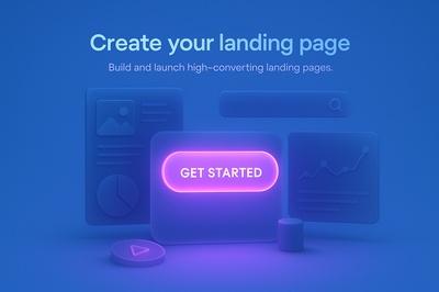 Create Engaging Landing Pages with Neon Elements