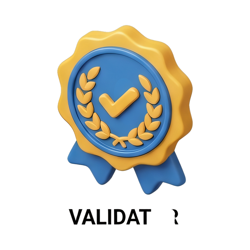 secure validator badge design