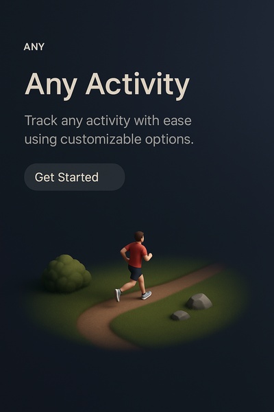 Track Any Activity with Customizable Options