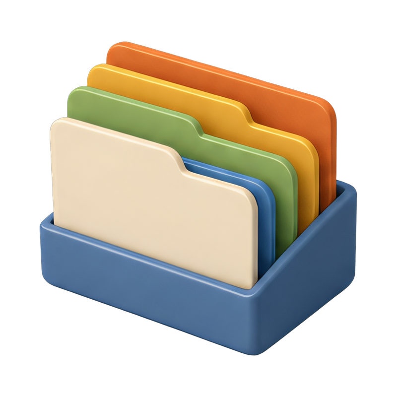 Month tab dividers for planners