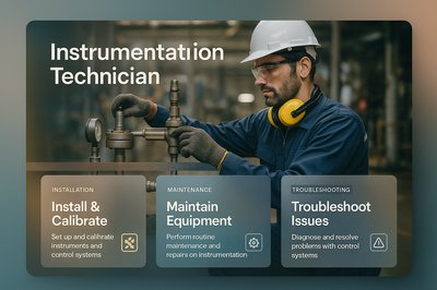 Stylish Information Blocks for Instrumentation Technician
