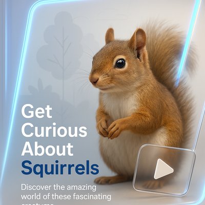 Engaging Educational Graphic about Squirrels