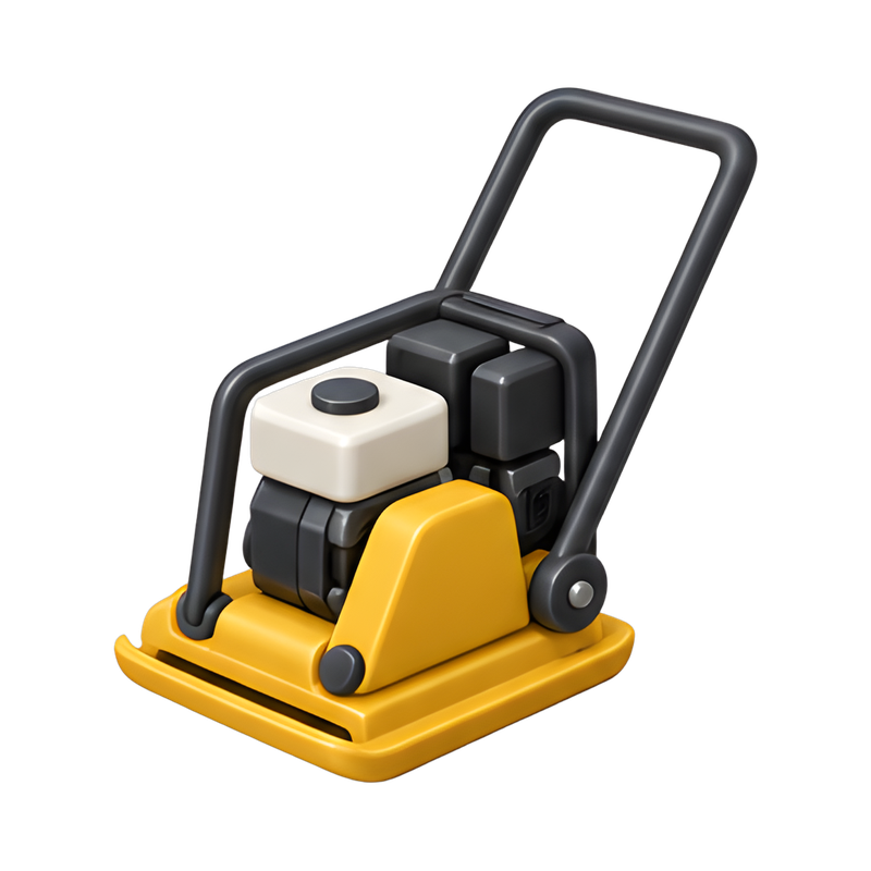 heavy-duty vibrating plate compactor