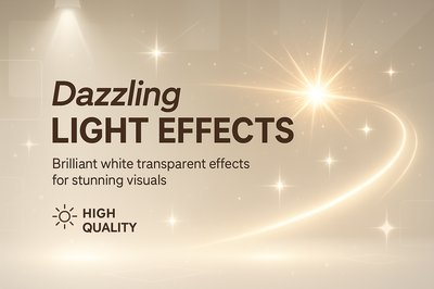 Elegant Light Effects Graphic for Visual Enhancement
