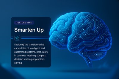 Human Brain Illustration with Neural Network Concept