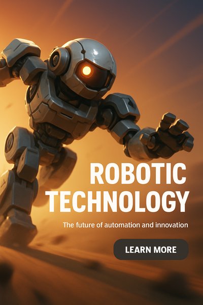 Dynamic Robot Concept Highlighting Future of Automation