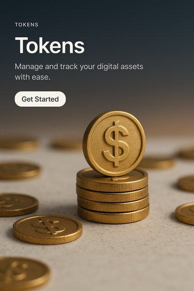 Stylish Web Page Design for Digital Asset Management