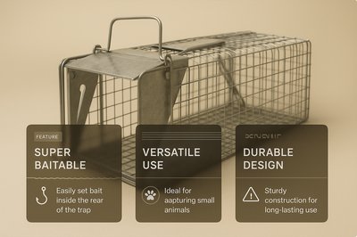 Elegant Animal Trap Design with Informative Blocks