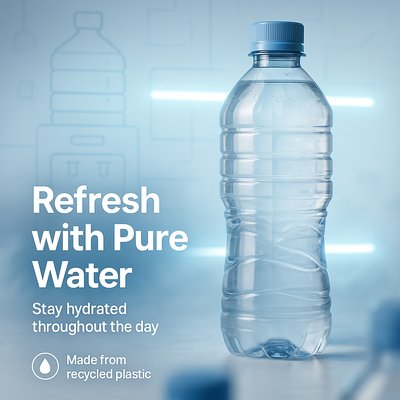 Promotional Image for Eco-Friendly Water Bottle