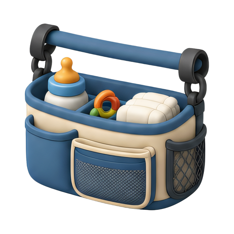 stylish stroller organizer caddy
