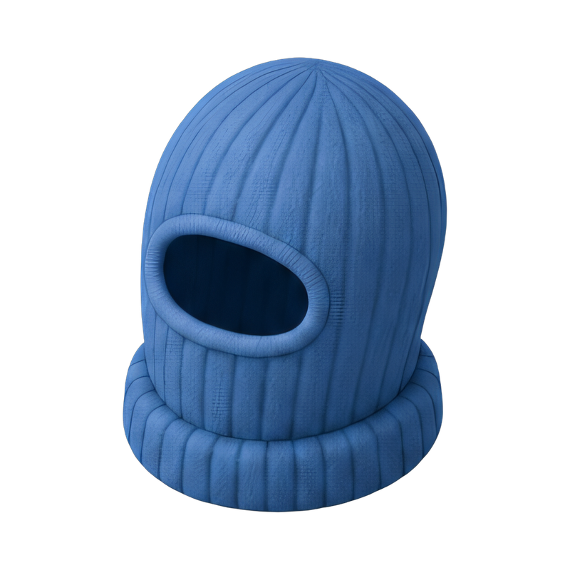 cozy knit balaclava
