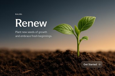 Stylish Renewal: Embrace Fresh Beginnings with Growth