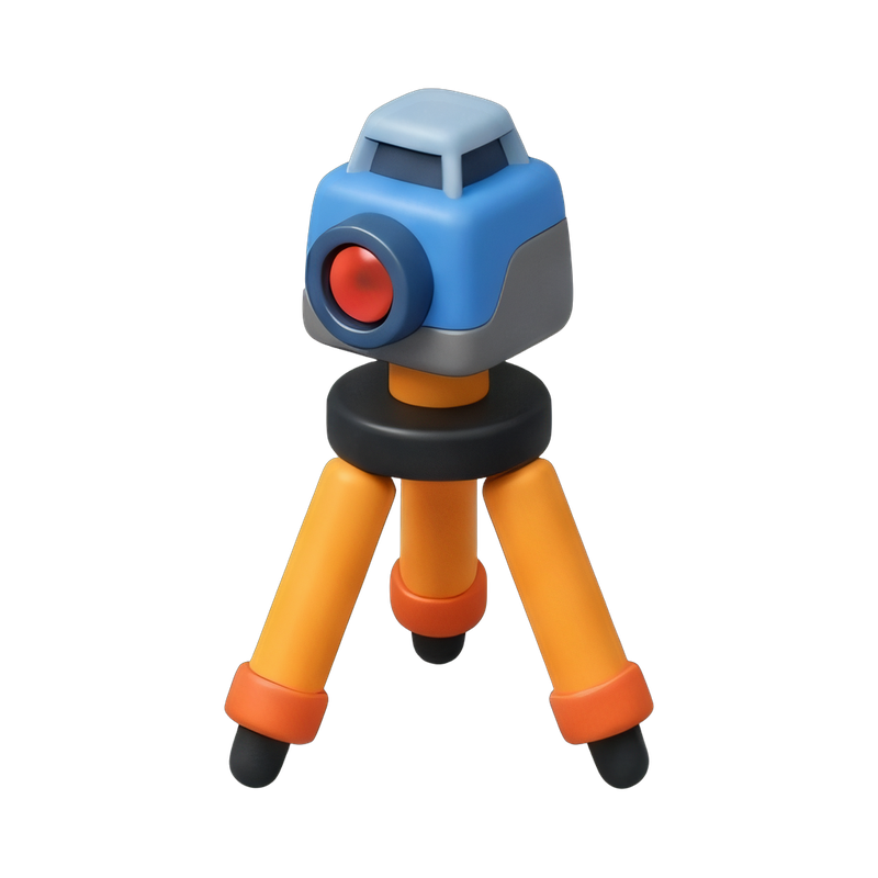 precision level laser tripod