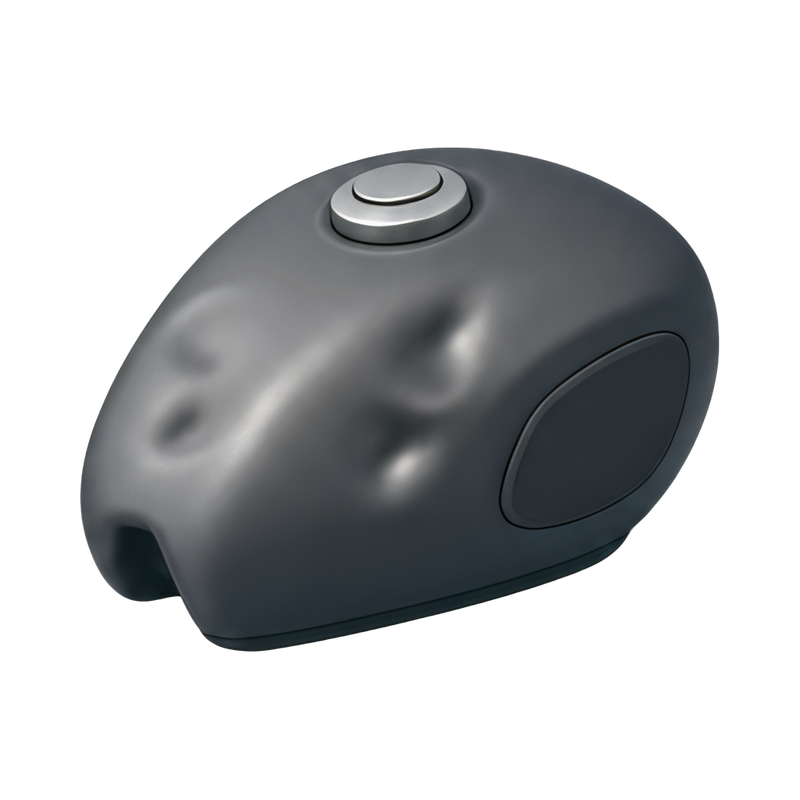 Motorcycle fuel tank close-up