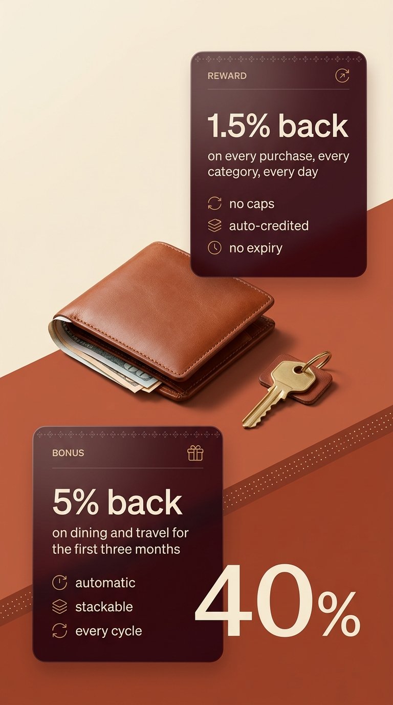 Elegant heritage wallet design
