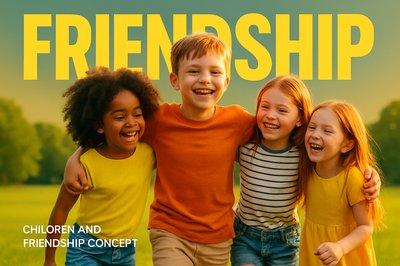 Joyful Friends Embracing Friendship Outdoors in Summer