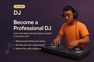 3D Design for DJs: Become a Professional DJ