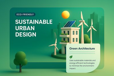 Sustainable Urban Design with Eco-Friendly Elements