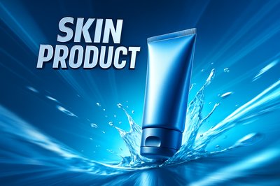Dynamic Skin Care Product in Action