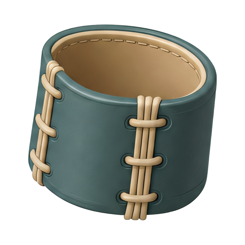 end band sewn design