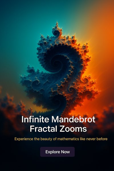 Stunning Fractal Art Showcasing Infinite Mandelbrot Zooms