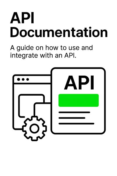 API Documentation Graphic for Tech Guides