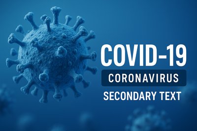 3D Visualization of COVID-19 Virus with Informative Text