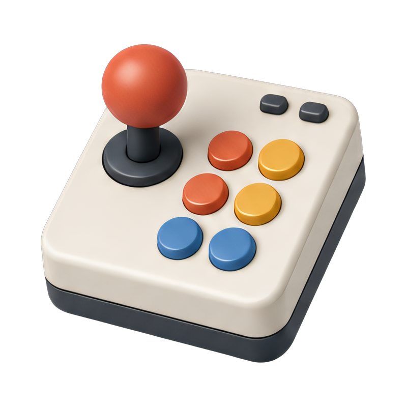 portable arcade stick design