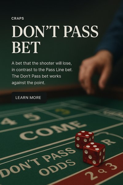 Stylish Web Page Design for Gambling Theme