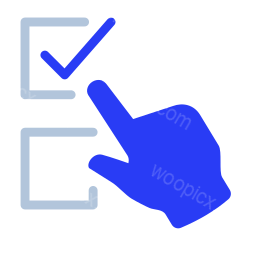 make a choice tap click