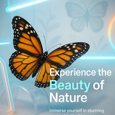 Stunning Butterfly Visual Representing Nature's Beauty