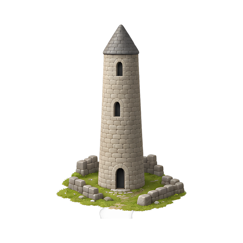 Irish monastic round tower