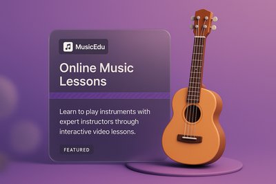 Interactive Online Music Lessons with MusicEdu