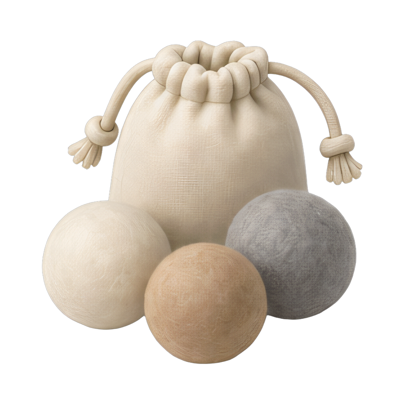 Eco-friendly wool dryer balls