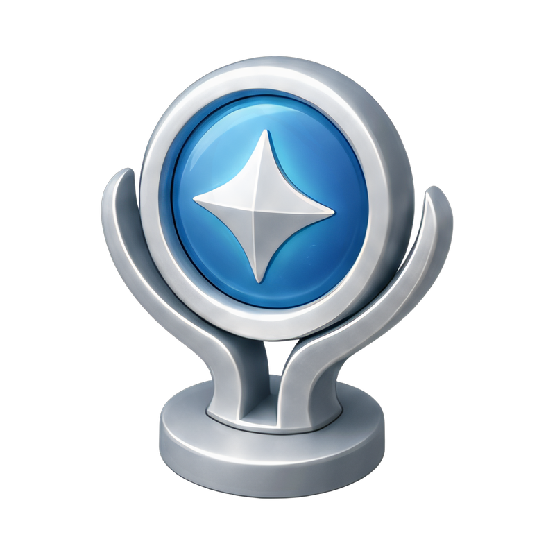 platinum disc trophy award