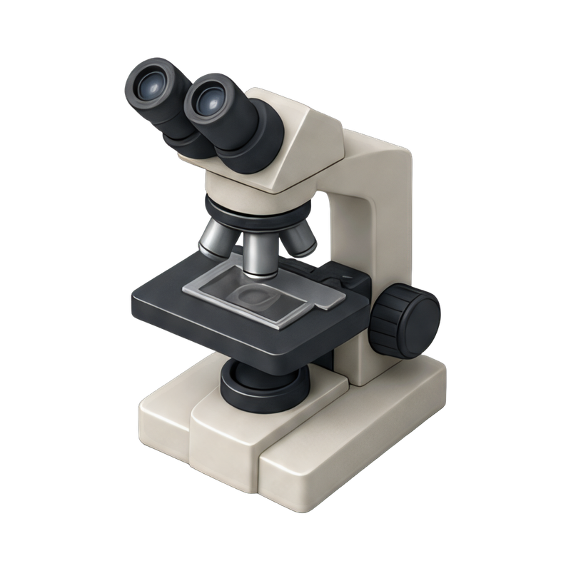 detailed petrographic microscope view