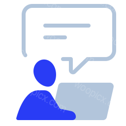 online chat speech bubble