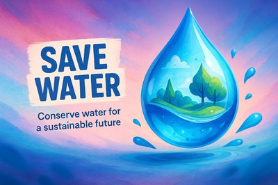 Illustrative Campaign for Water Conservation Awareness