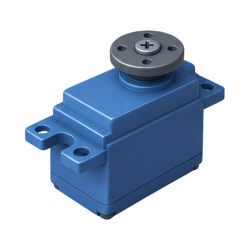 Versatile continuous rotation servo