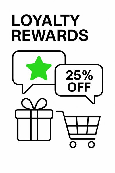 Promotional Graphic for Loyalty Rewards Program