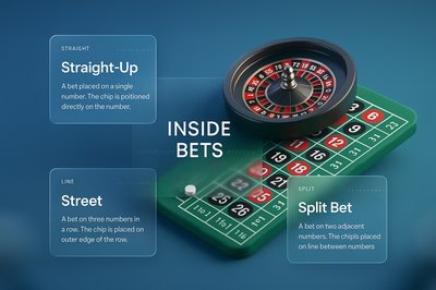 3D Web Design Layout for Inside Bets