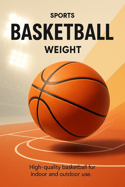 Dynamic Basketball Promotion with Modern Design Elements