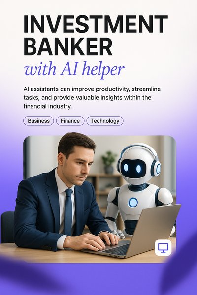 Investment Banker Collaborates with AI Assistant for Enhanced Productivity
