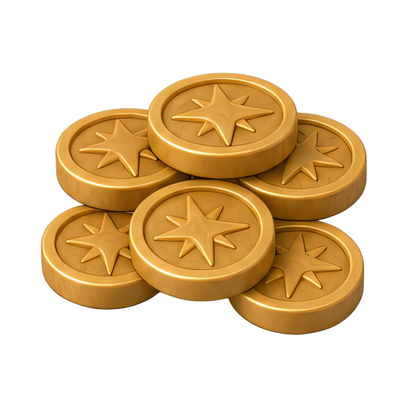 pile of vintage doubloon coins