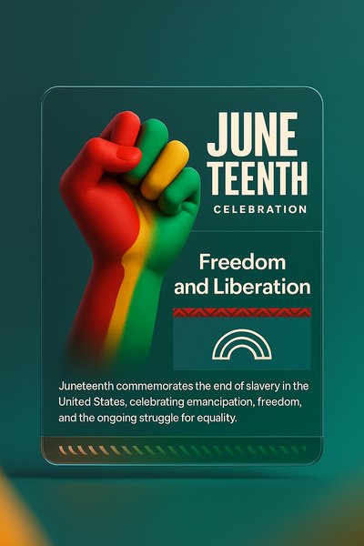 Juneteenth Celebration: Emancipation and Freedom Theme