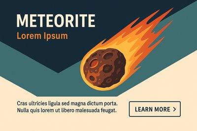 Dynamic Meteorite Impact Design with Bold Elements