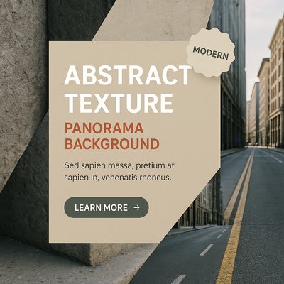 Modern Abstract Texture Panorama Background for Wallpaper
